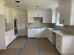 Resurfacing kitchen cabinets means that you retain your original cabinet boxes and existing cabinet layout and simply remove and replace the front layer of your cabinet doors. Granite Countertops Kitchen Cabinets Richmond Va Panda Kitchen