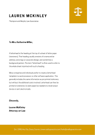 You probably already know the gist of how headers work, but in case you need a quick refresher: Customize 30 Law Firm Letterheads Templates Online Canva