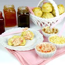 For this recipe, you can use either 1 cup buttermilk or 3/4 cup milk for the perfect light, fluffy pancake every. Video Easy Pancake Mix Biscuits With Whipped Fruity Butter Spread The Lindsay Ann