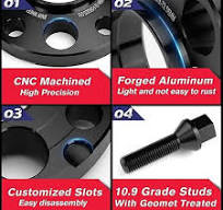 12 + 15mm 5x120 Wheel Spacers HubCentric For BMW F Series ...