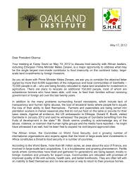 May 17, 2012 Dear President Obama: Your ...