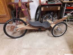Klicke Auf Dieses Bild Um Es In Vollstandiger Grosse Anzuzeigen Holzfahrrad Lastenfahrrad Liegerad