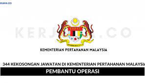By downloading this vector artwork you agree to the following : Kementerian Pertahanan Malaysia Kerja Kosong Kerajaan
