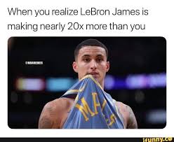Thought everyone would enjoy a pic of @kuzmakyle's tatts #losangeleslakers #lalakers #lakers #lakeshow #lakersnation #lakersfan #lakerfan… When You Realize Lebron James Is Making Nearly 20x More Than You Ifunny Lebron James Kyle Kuzma Lebron