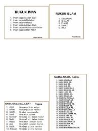 Jangan lupa keluarkan zakat 2,5% di dompet dhuafa di sini , mudah, amanah, dan transparan sampai ke sasaran yang tepat. Pesan Bonda Rukun Iman