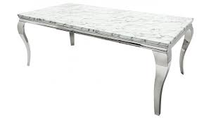 Offre variée et livraison gratuite sur ubaldi.com. Table De Salle A Manger Baroque Plateau Marbre Blanc Zita Gdegdesign