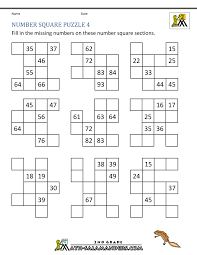 We did not find results for: Number Square Puzzles