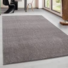 Drehen sie ihren teppich einfach um, wenn sie etwas abwechslung brauchen! Teppich Kurzflor Modern Wohnzimmer Einfarbig Meliert Uni Gunstig Beige Grosse 60x100 Cm