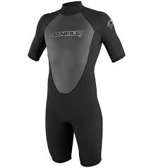 Oneill Mens 2mm Reactor Ii Back Zip Short Sleeve Spring Suit