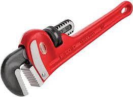 Its advantage is that it grips with significant force without needing to engage a nut. Ridgid 31010 Model 10 Heavy Duty Straight Pipe Wrench 10 Inch Plumbing Wrench Amazon Com