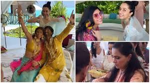 Shraddha Kapoor Is A Floral Princess At Cousin Priyaank Sharma S Wedding In Dreamy Maldives See All Photos And Video Shraddha kapoor is not done attending weddings. shraddha kapoor is a floral princess at