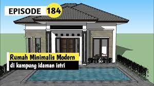 Dalam menetapkan sebuah gambar rumah minimalis modern 2020 anda sebagai pemilik rumah tidak hanya mempertimbangkan aspek efektivitas dan fungsionalnya saja, tetapi kita juga perlu memiliki sebuah keahlian tentang sebuah estetika yang bisa anda dapatkan dari model, model dan motif dari. Rumah Minimalis Modern Di Kampung Youtube