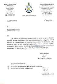 He is now the chief adviser to chief minister, she said. Pooja Mehta On Twitter Bengal Home Secretary Alapan Bandyopadhyay Writes To All District Magistrates Dm In The State To Notify The List Of Containment Zones On Administration Police Websites With Immediate Effect Zeenews