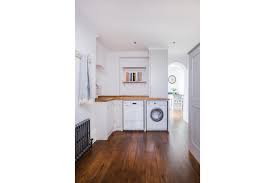 When decorating a mudroom laundry, keep in mind that it's better to choose light colors. The Hardworking Utility Room Charlie Kingham Bespoke Utility Room
