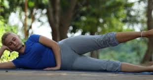 Lying Down On Sides Vishnuasana Pose Yoga Benefits Steps Sequence Yoga Benefits Yoga Excercise