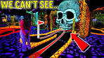 This Blacklight Mini Golf Course Made it WAY Harder Than ... - YouTube