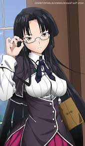Tsubaki Shinra artwork. : r/HighschoolDxD