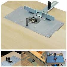Features 0acondition 100 25 Brand New And High Quality 0aa Set Of Woodworking Bench Tools Includes 1 Router Tab Router Table Insert Router Table Wood Router