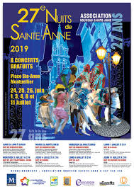 Ce soir c'est la traditionnelle fête de la musique. 27e Nuits De Sainte Anne Montpellier Mediterranee Metropole