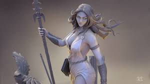 Please vote for playful kiss. Athena Goddess Of War And Wisdom By Sm Bonin Fantasy 3d Cgsociety