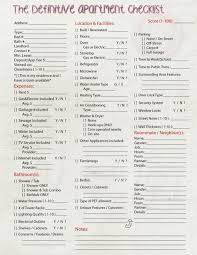 Apartment Hunting Checklist Google Search Apartment Hunting Checklist Apartment Hunting Apartment Checklist