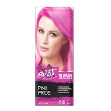 When you wash your hair too soon after your appointment, the cuticle layer could still be open which. Splat 10 Wash Pink Pride Hair Color No Bleach Temporary Pink Hair Dye Walmart Com Walmart Com
