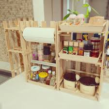 キッチン 調味料ラック 調味料棚 調味料ラックdiy 調味料棚diy などのインテリア実例 2017 03 28 08 59 19 roomclip ルームクリップ インテリア 収納 収納 アイデア 台所収納アイデア