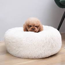 Unlike regular beds, these beds make a perfect choice for your pet to snuggle in a warm environment, especially during the cold winter months. Comfy Calming Dog Beds For Large Medium Small Dogs Puppy Labrador Amazingly Cat Marshmallow Bed Washable Plush Pet Bed Houses Kennels Pens Aliexpress