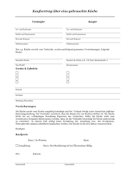 Das fahrzeug hat diverse vorschäden. Kaufvertrag Kuche Vorlage Word Sheet Music Resume