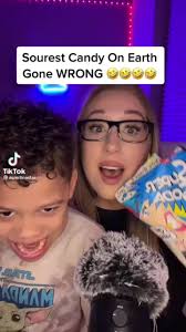 Kid Screaming into Mic While Eating Sour Candy