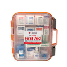 Leshp first aid kit car first aid box small sports box emergency survival kit household mini outdoor travel waterproof red 40g. First Aid Kits Supplies Red Cross Store