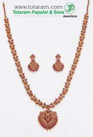 Buy 22 Karat Gold Jewelry Diamond Jewellery From India Rubies Emeralds Sets Gold Pendant Jewelry Gold Jewelry Gold Jewellery Design Necklaces