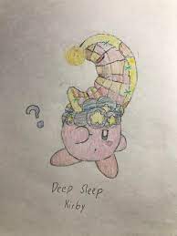 Deep sleep Kirby drawing! : rKirby