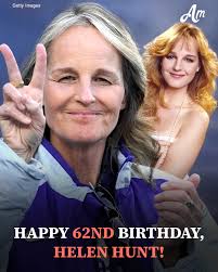 Today the amazing Helen Hunt marks her birthday! 🌟 Wishing her a day  filled with love, joy, and continued success! 💐