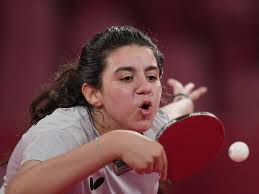 Hend zaza, 11, has qualified for tokyo olympics in table tennis. Xibqqhj Jbmjzm