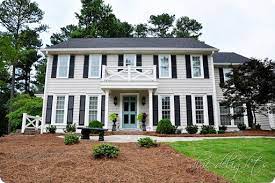 1950s home interiors * * * 1950s kitchens: Exterior Paint Revere Pewter Charleston Green White Dove And Grenada Villa Favorite Paint Colors Blog