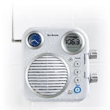 Shower Radio I Wish I Had Fifty Dollars For It Brookstone Cool Inventions Beach House Bathroom