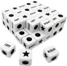 Left Right Center Dice Game - Black Diamond Games