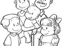 A todos los niños les gustan las manualidades y actividades en casa, como el dar color a familia tradicional que es en español y está. 28 Ideas De Dibujos De La Familia Dibujos Familia Dia De La Familia