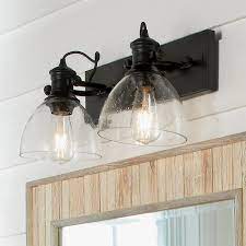 Gwynn Isle Dome Vanity Light 2 Light Modern Style Bathroom Bathroom Light Fixtures Vanity Lighting