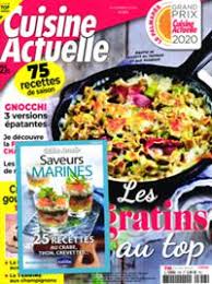 Bon plan abonnement magazine féminin avec une offre qui permet d'obtenir votre abonnement au femme actuelle est surement l'hebdomadaire pratique préféré de bon nombre de femme car chaque. Abonnement Magazine Cuisine Actuelle Pas Cher Viapresse