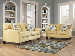 Kylee Goldenrod Sofa Loveseat Sofa Loveseat Livingroom Rana Ranafurniture Furniture Miami Living Room Sets Home Yellow Living Room