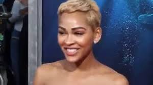 Meagan good was spotted on the red carpet looking stunning as ever. Meagan Good Sports A Short Hair