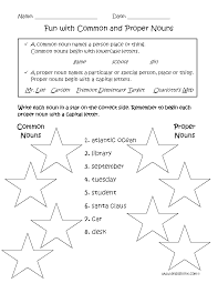 Nouns Worksheets Proper And Common Nouns Worksheets Proper Nouns Worksheet Nouns Worksheet Common And Proper Nouns