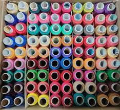 Spun Polyester Sewing Thread, For Garment stitching Reel s, Packaging Type:  Reel at ₹ 450/box in Mumbai
