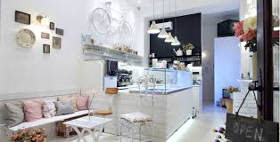 Coffee serving station idea using a farmhouse style sideboard. Stylish Coffee Shop Ideas To Inspire Your Kitchen