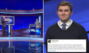 Causes of tmj disorders include injury to the teeth or jaw, misalignment of the teeth or jaw, teeth grinding or clenching, poor posture, stress, arthritis, and also depending upon the exact cause, the pain may occur when chewing or may occur at rest. Five Time Jeopardy Champion Brayden Smith Dies At 24 In Las Vegas Daily Mail Online