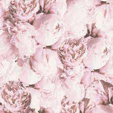 Superfresco easy wallpaper nature trail white and grey mica image. New Studio Romantic Flower Floral Wallpaper In Pink White I Love Wallpaper