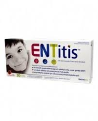 Entitis Smak Truskawkowy 30 Pastylek Na Nawroty Infekcji Cena Wskazania Opinie