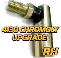 HD Switch -2 Pack- 5/16" x 24 LH Universal Ball Joint, Tie Rod End LH Left  Hand Thread PN 265616 w/Super Tough Crimped Construction